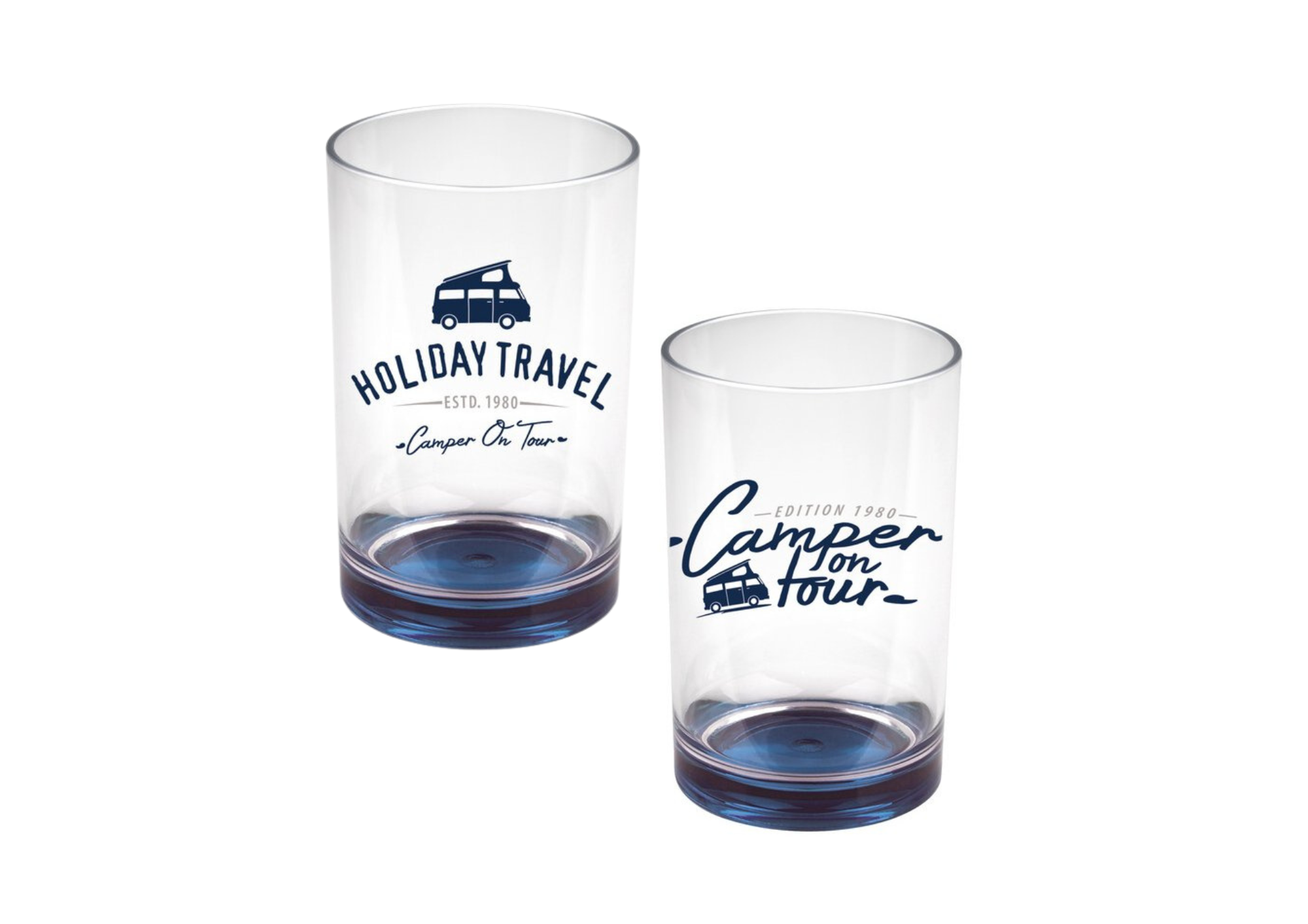 Sklenice na vodu Holiday Travel KEY WEST 2 ks