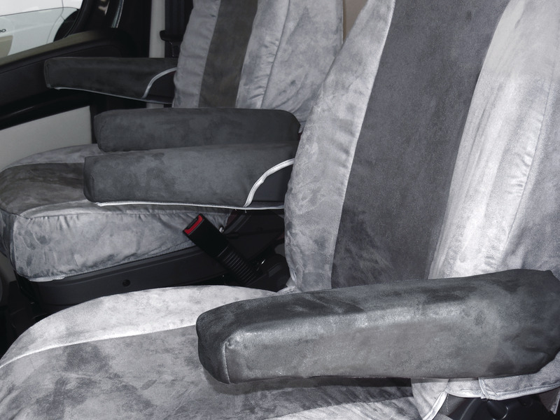 HIND Potah loketní opěrky Ducato 07 Alcatraz velur antracit pro 943301 / 943302