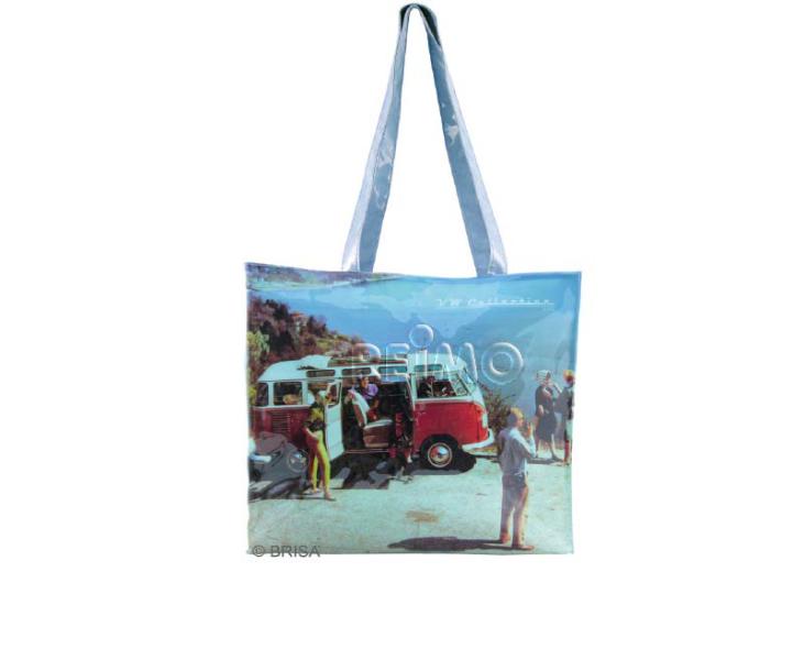 VWCOL Nákupní taška z PVC z kolekce VW "Scenérie" 40 x 35 x 12 cm