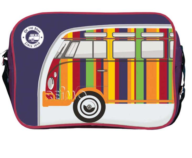 VWCOL Taška Bulli z kolekce VW, taška přes rameno VW Bulli Stripes