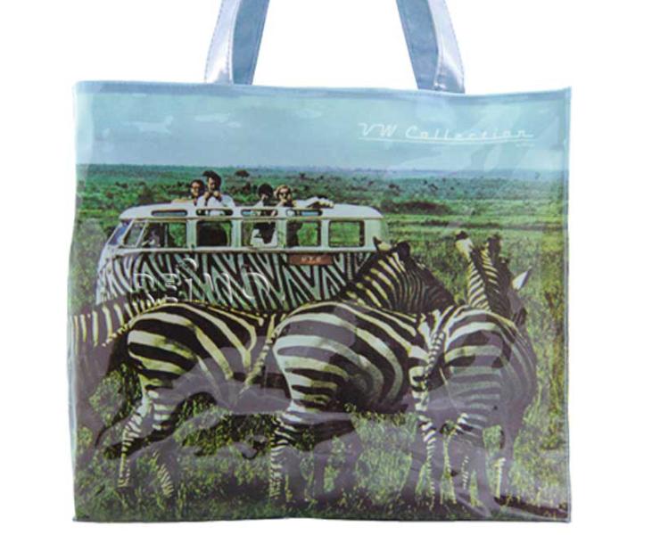 VWCOL VWCollection T1 Bulli Bus Shopper - taška z PVC - Safari
