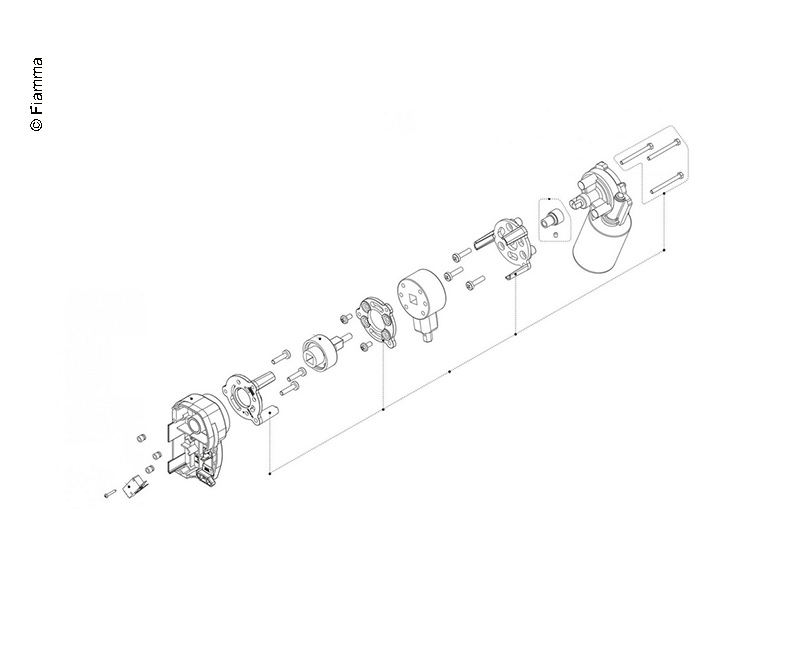 FIAMMA Motor markýzy pro F45 S