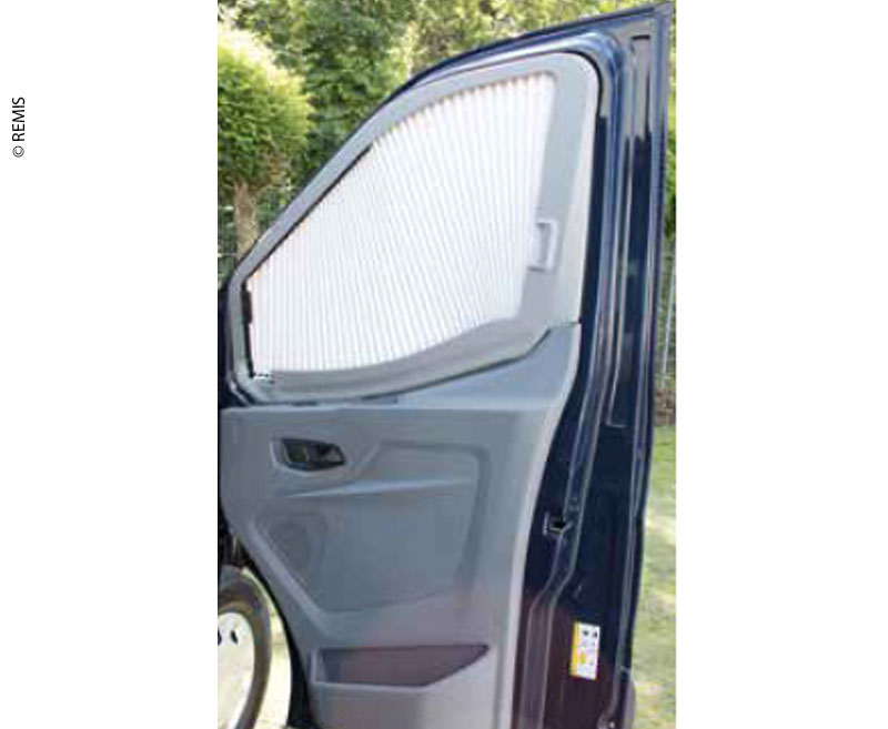 REMIS Roleta bočního okna Ford Transit vpravo od roku 2014 šedá