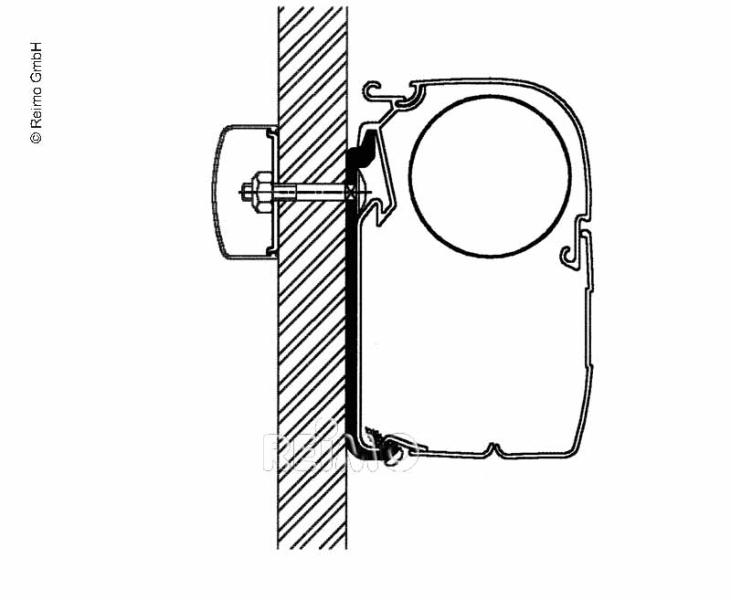 THULE Univerzální sada plochých adaptérů Omnistor pro markýzy řady 5