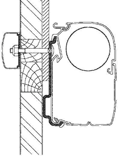 THULE Adaptér pro markýzu Eden/Allegro set