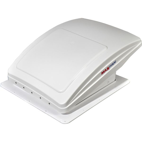 MaxxAir Střešní ventilátor MaxxFan DELUXE s krytem proti dešti Barva: Bílá