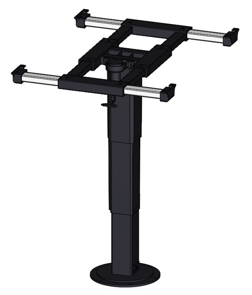 Zvedací rám s otáčením a posunem 342-712 mm