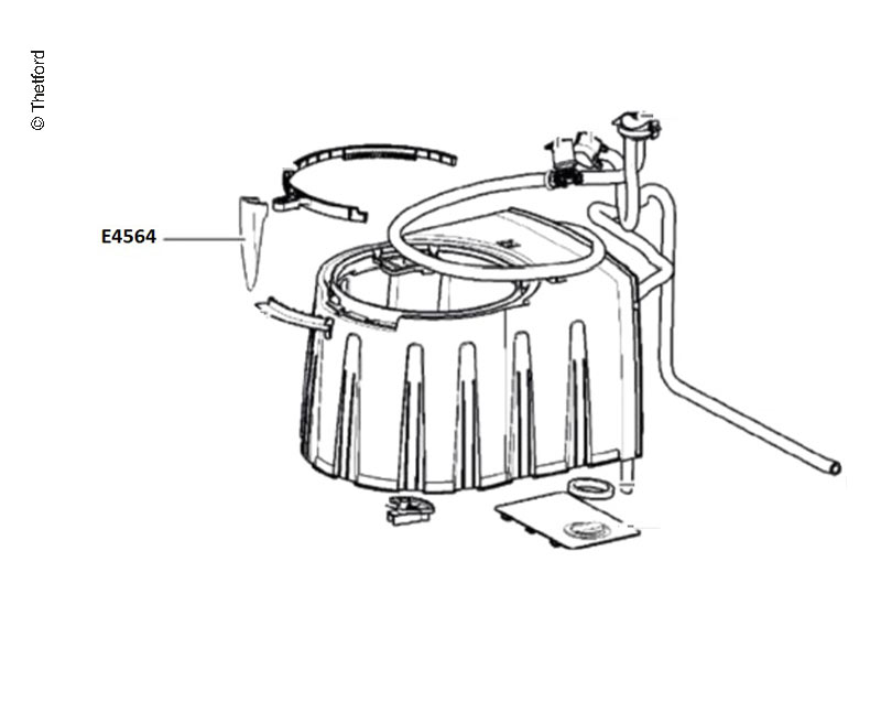 THETFORD Rukojeť f.C250/C260