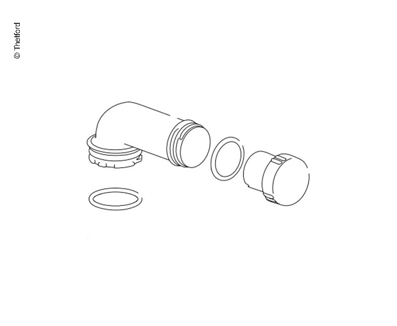 THETFORD Vylévací hubice šedá