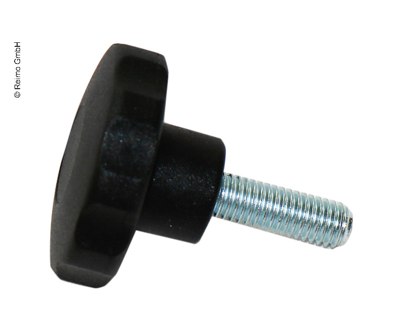 REIMO Hvězdicová rukojeť M8x40 černá