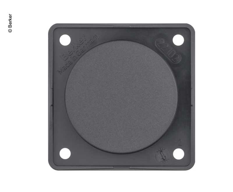 Kryt žaluzie Berker Integro Flow antracitový, matný