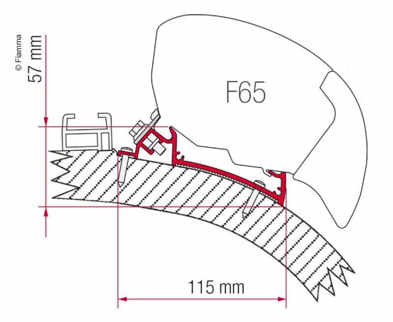 Adaptér Fiamma Carthago Chic