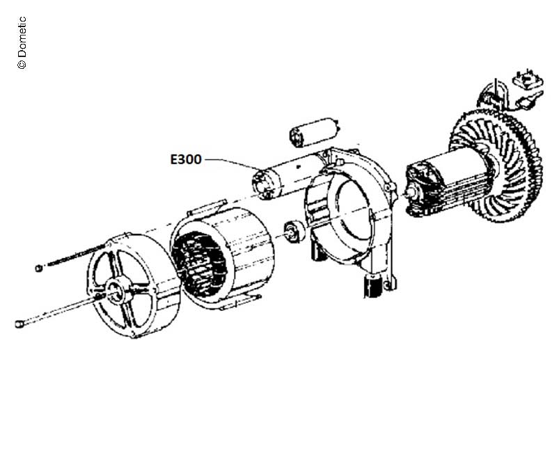 Startér motoru f.Traveller2500H