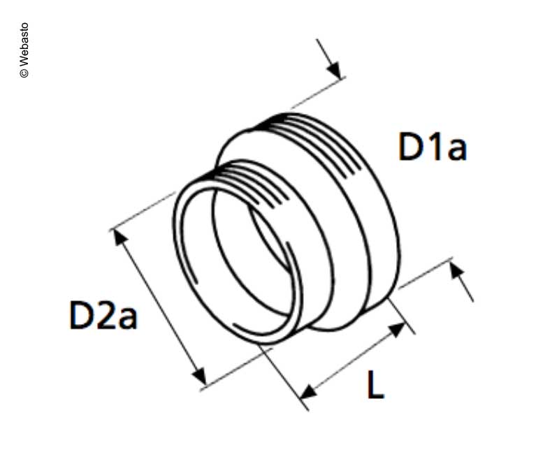 WEBAS Redukce 80 až 55 mm