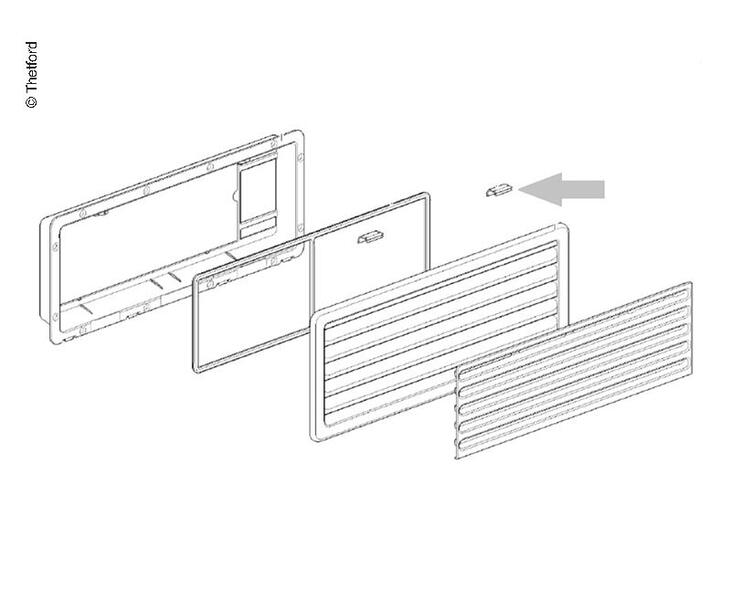THETFORD Upevňovací klipy pro