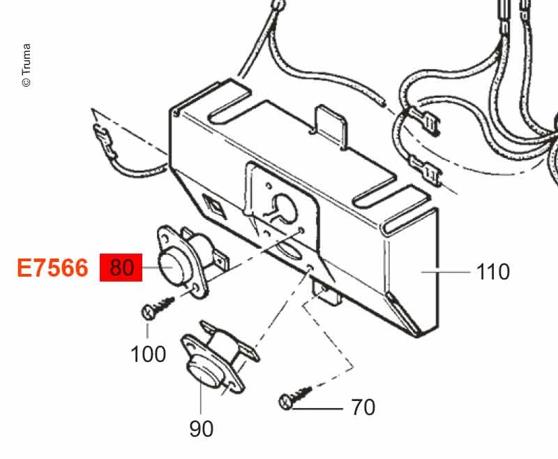 TRUMA Regulátor teploty