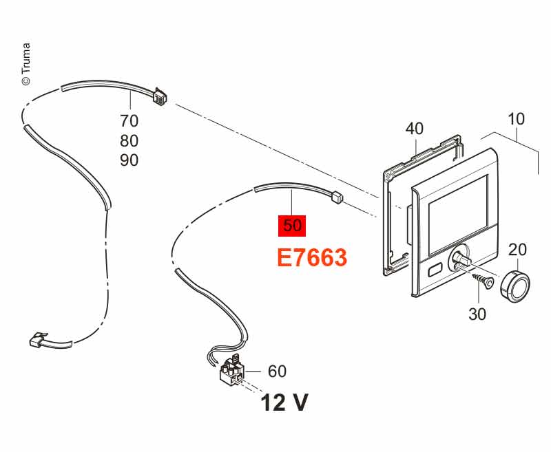 TRUMA Připojovací kabel CP Plus