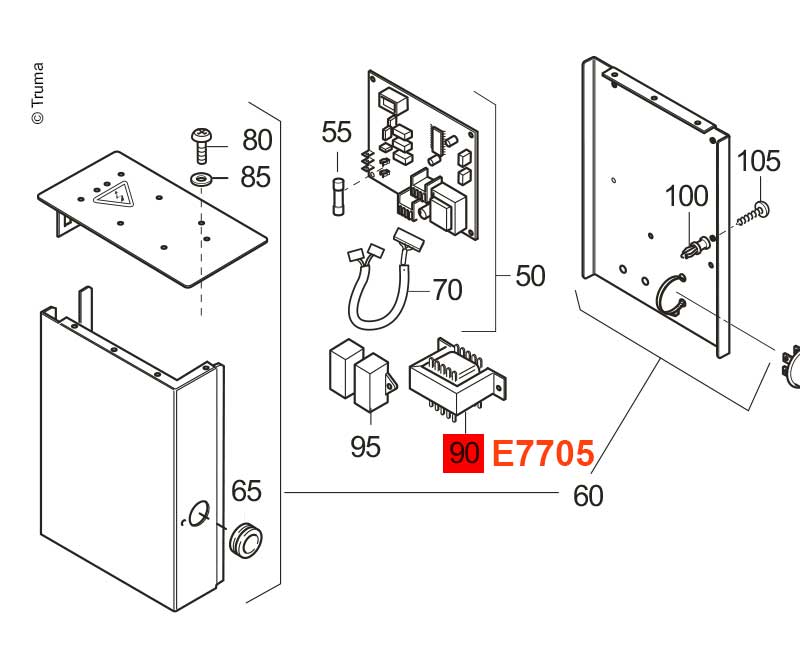 TRUMA Transformátor pro motor ventilátoru