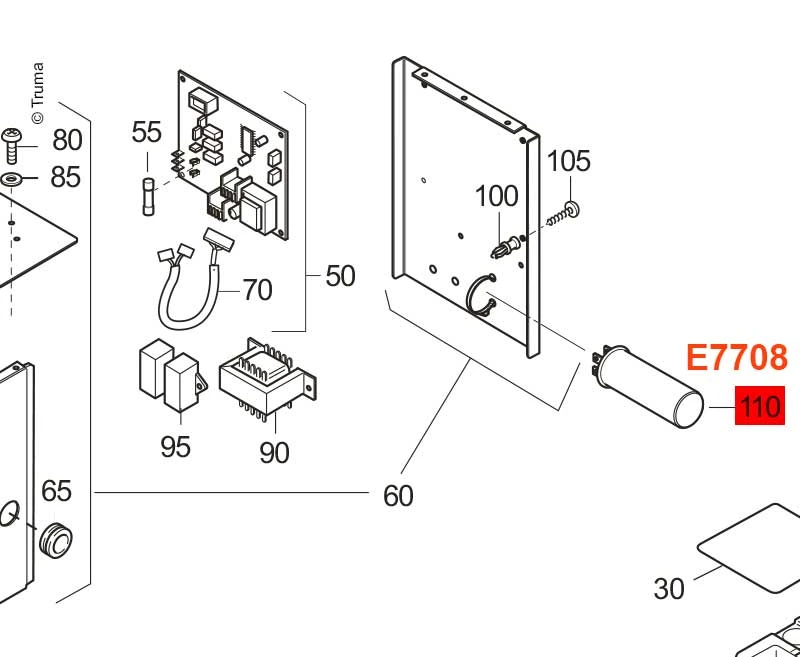 TRUMA Kondenzátor kompresoru