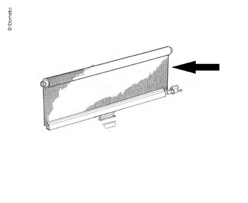 DOMETIC Šitá plachta 2000x850