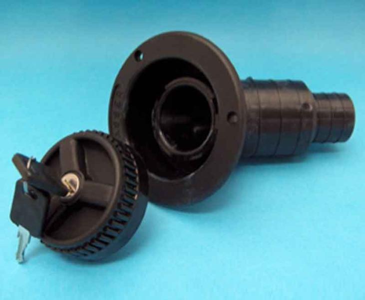 Plnicí trubka 45'dlouhá černá lo