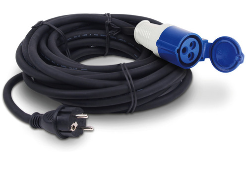 Připojovací adaptérový kabel Carbest CEE/Schuko 3x1,5mm², délka 0,4m
