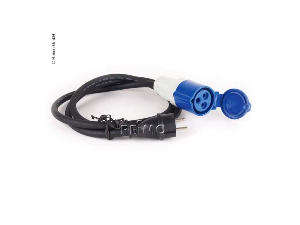 Připojovací adaptérový kabel Carbest CEE/Schuko 3x1,5mm², délka 0,4m