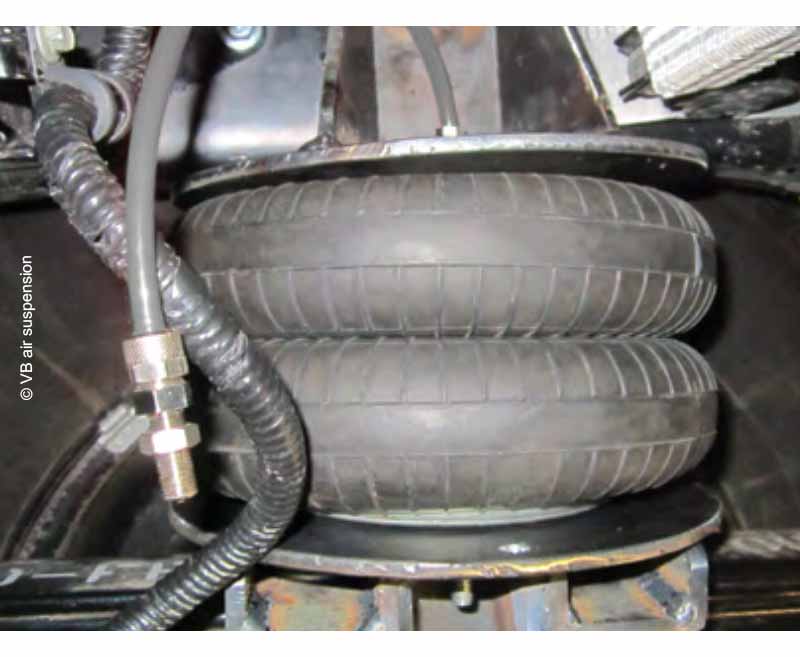 Pomocné vzduchové odpružení Ford Ranger Base Set