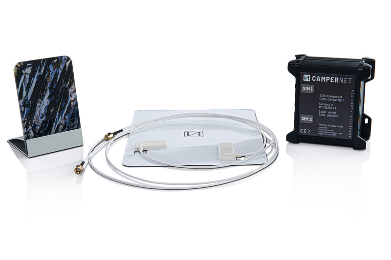 Campernet - router LTE/WLAN s fóliovou anténou