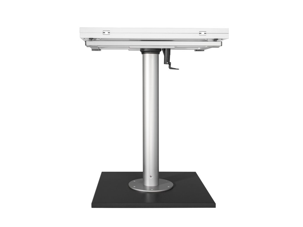 Stolní sloupek s otočným a posuvným mechanismem H700mm Alu