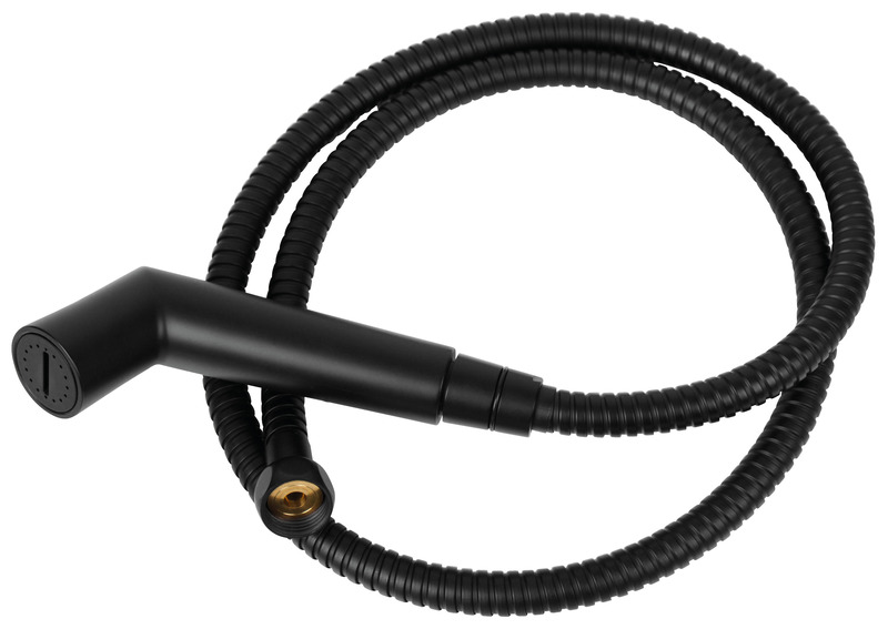 CAMP4 Sprchový set černý Camp 4 - sprcha, hadice