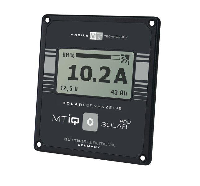 Univerzální solární dálkový indikátor, MT iQ Solar Pro, černý, 95x90x22 mm