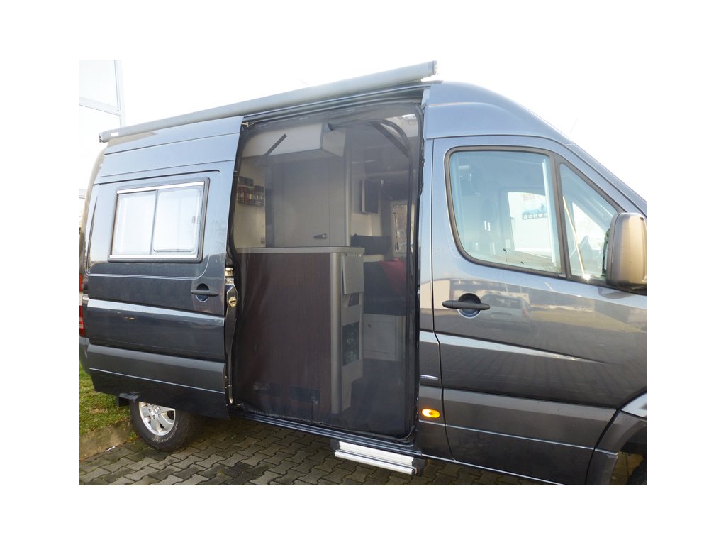 Moskytiéra na posuvné dveře vpravo pro VW Crafter >2016