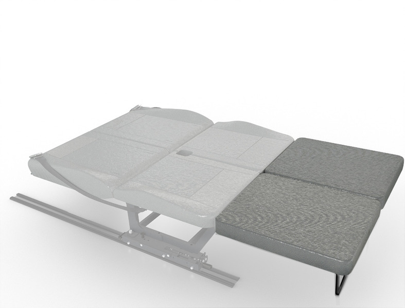 Opěrka nohou Aguti pro lavici na spaní S2