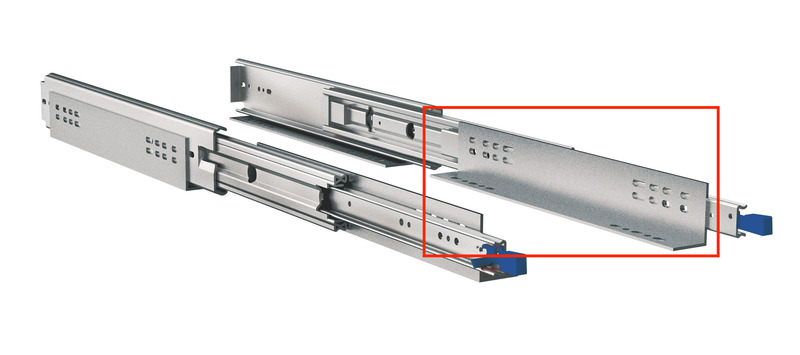 CARBEST Adaptéry pro výsuvné lišty Rollout Slider Gigant - 559 mm