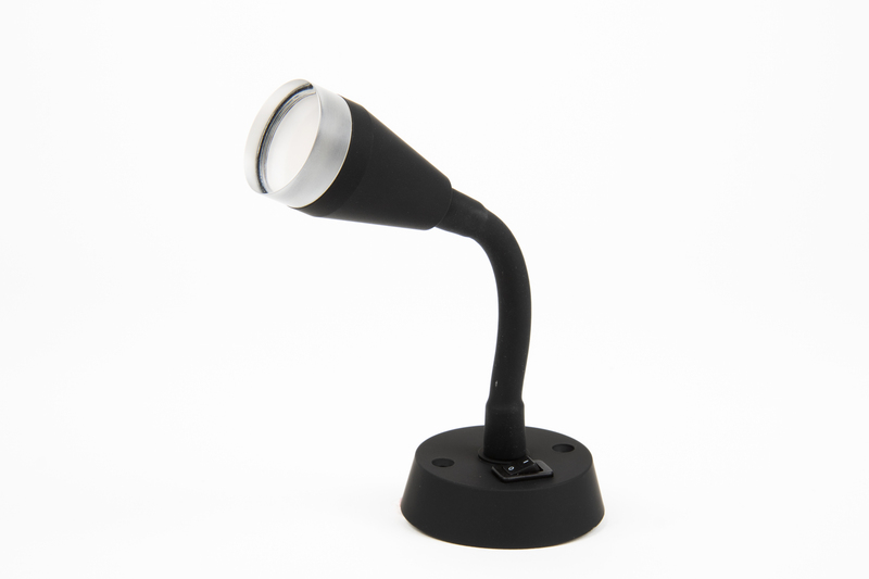 CARBEST LED spot s ohebným ramenem