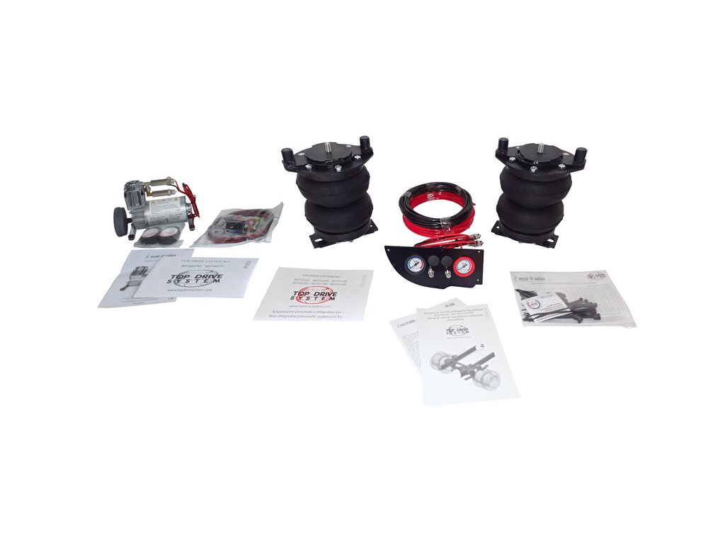 Přídavný systém vzduchového odpružení Premium 7,3" s jedním měchem pro Fiat Ducato