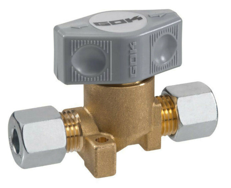 Plynový ventil GOK pro 8 mm potrubí