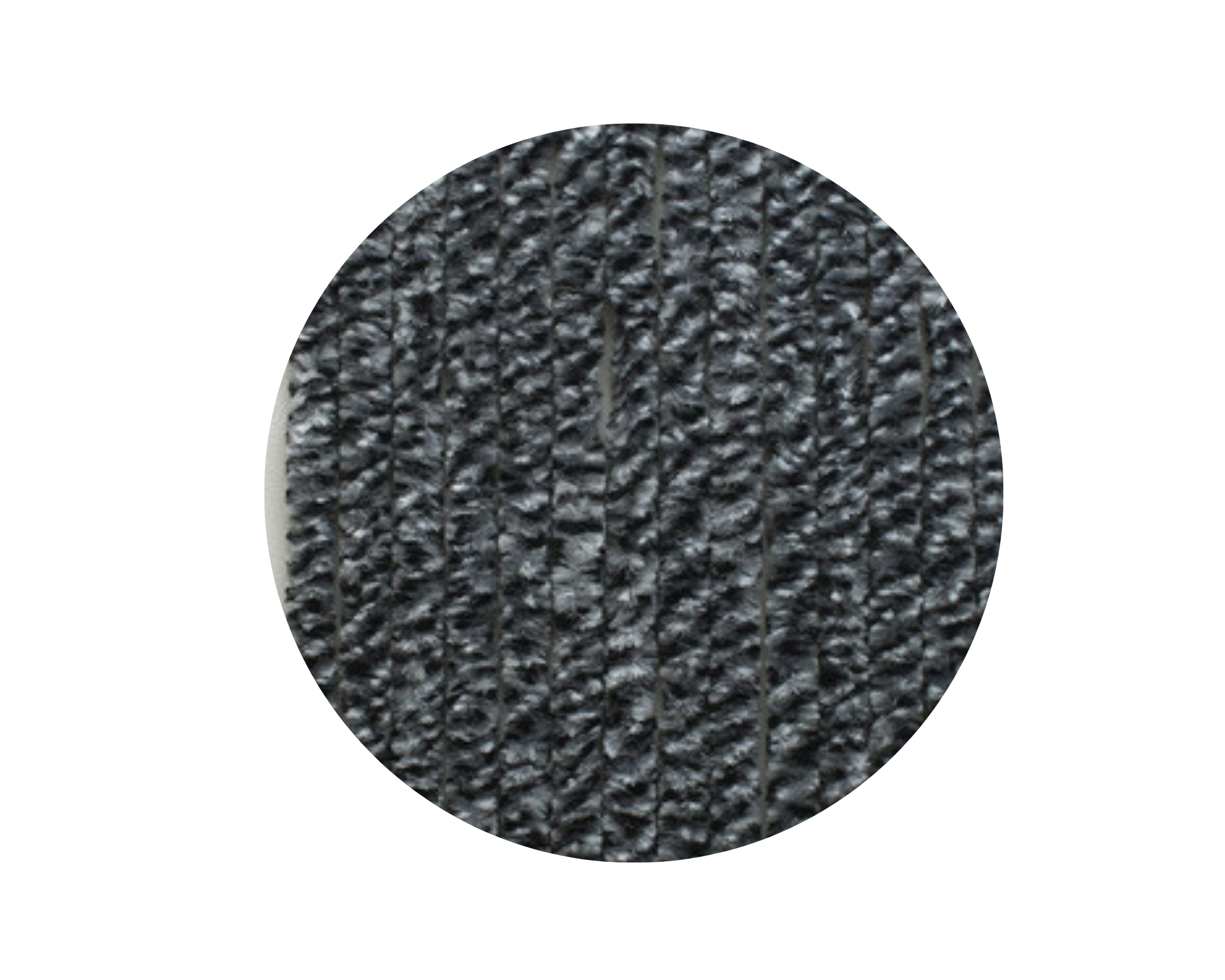 ARISO Fleecový závěs 56 x 205 cm, pro obytný vůz - různé barevné provedení Barva: Šedý / černý / bílý