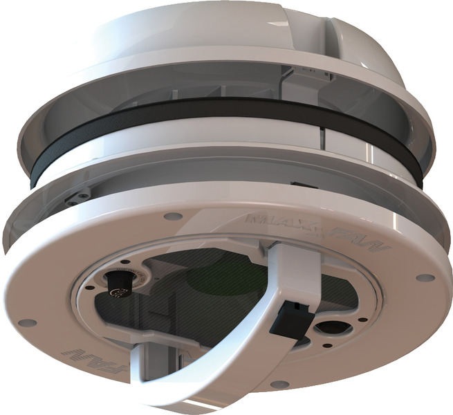 MaxxAir Střešní ventilátor MaxxFan Dome Plus - 12V s LED osvětlením