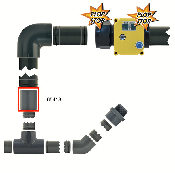 Trubka 40 mm, s O-kroužky