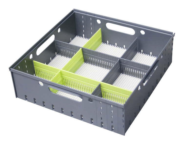 Prachová schránka Purvario, jednoduchá