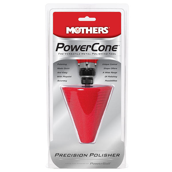 Mothers Polish Mothers PowerCone - pěnový nástroj pro leštění těch nejméně přístupných míst
