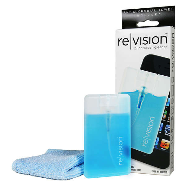 Mothers Polish Mothers revision Touchscreen Cleaner, čistič displejů, 20 ml + antibakteriální mikrovláknová utěrka