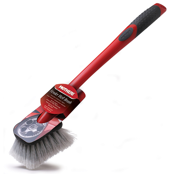 Mothers Polish Mothers Fender Well Brush - dlouhý kartáč na těžko dostupná místa
