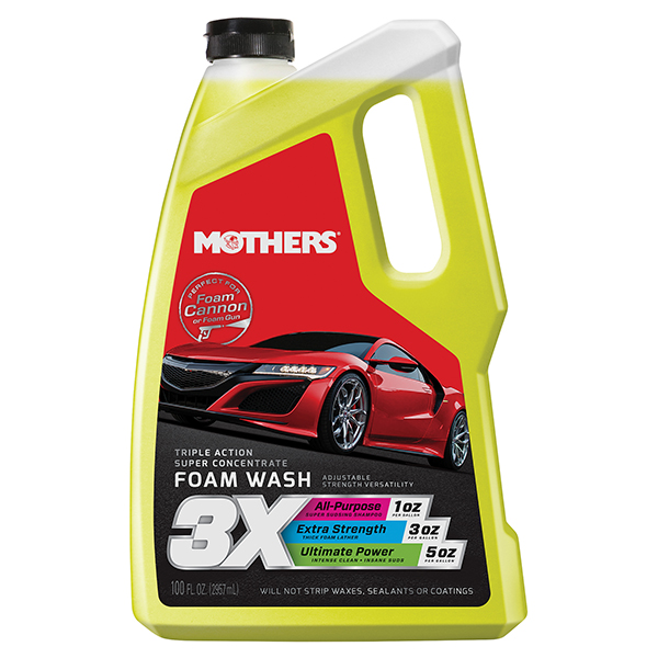 Mothers Polish Mothers Triple Action Foam Wash - autošampon, 2,95 l