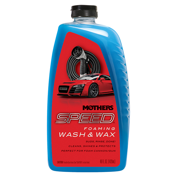 Mothers Polish Mothers Speed Foaming WashWax - autošampon s voskem, 1,42 l