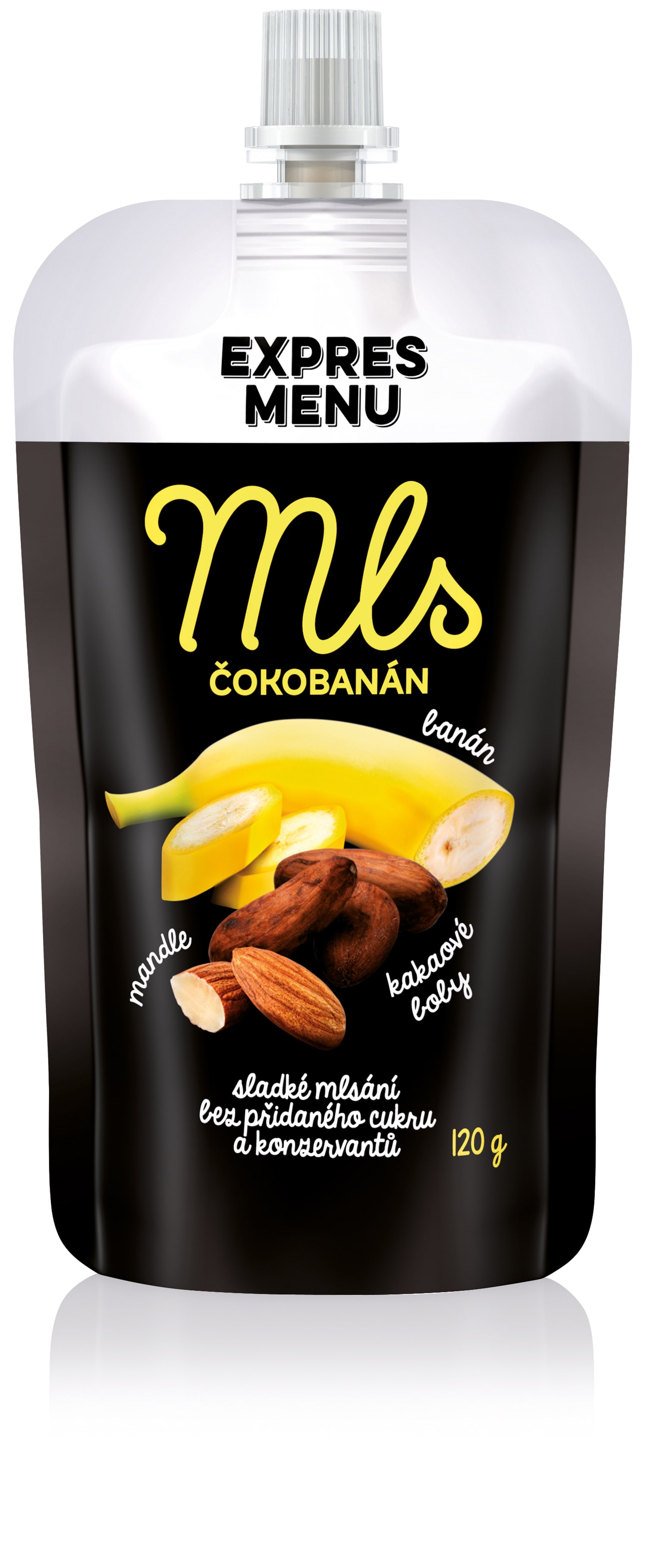 Svačinkový mls čokobanán EXPRES MENU (120 g)