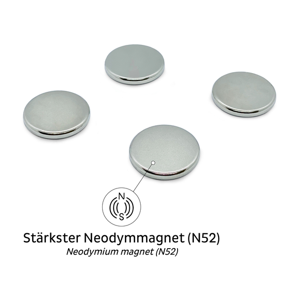 Magnetická podložka Silwy POWER, sada 4 kusů Varianta: Bílá