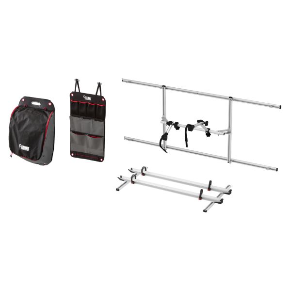 Kompletní sada držáků na kolo a organizérů GARAGE PACK PLUS Fiamma